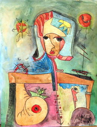 Alvaro Almaguer Cuban Artist Early Work